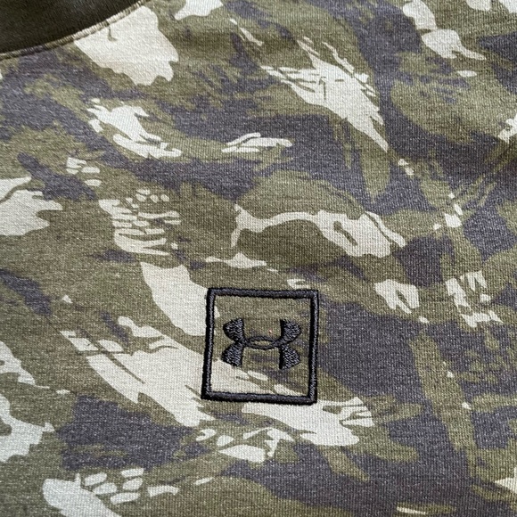 Men’s Under Armour AOP Sportstyle Camo Tee 2XL Fitted - Picture 3 of 7